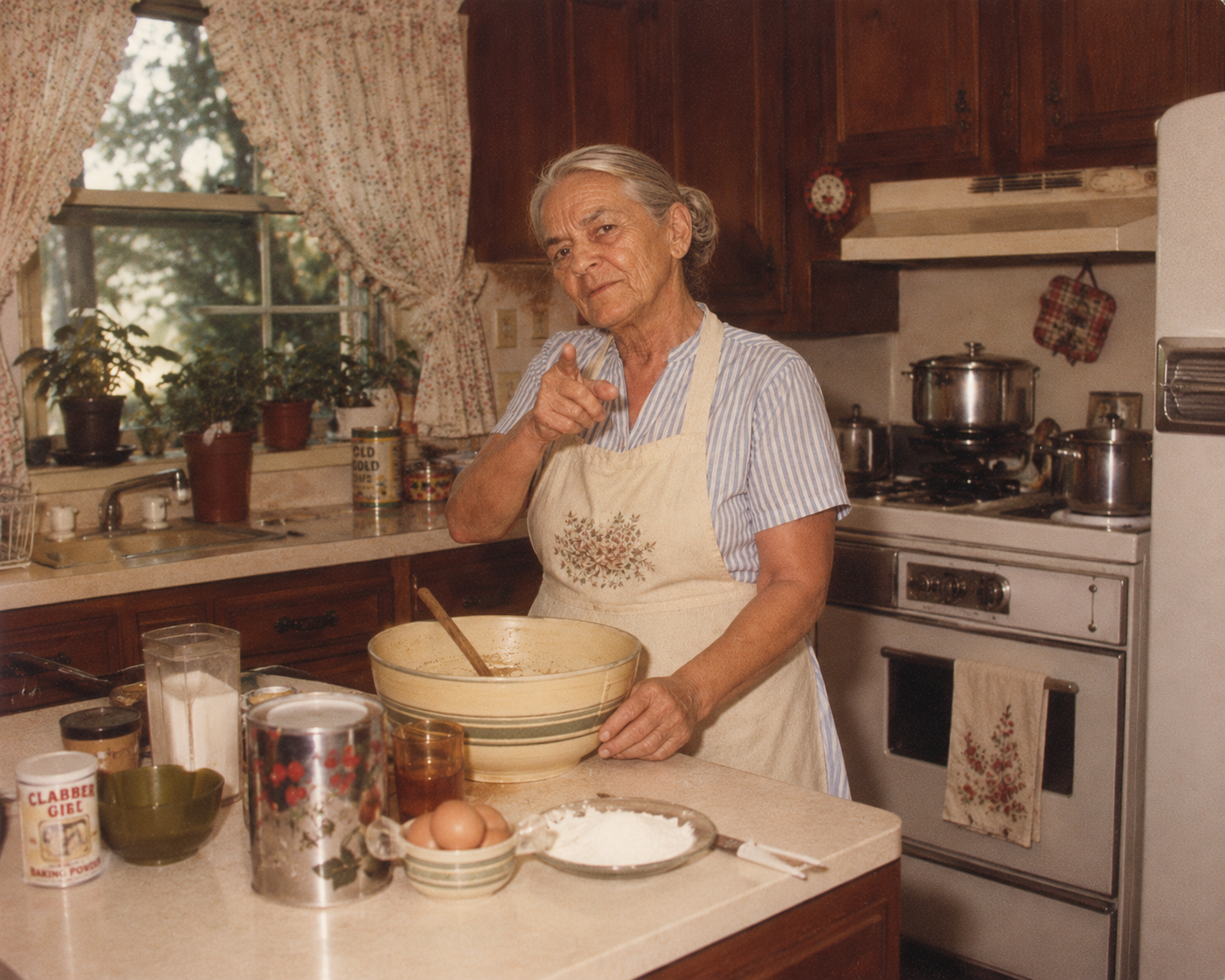 Granny in the kitchen